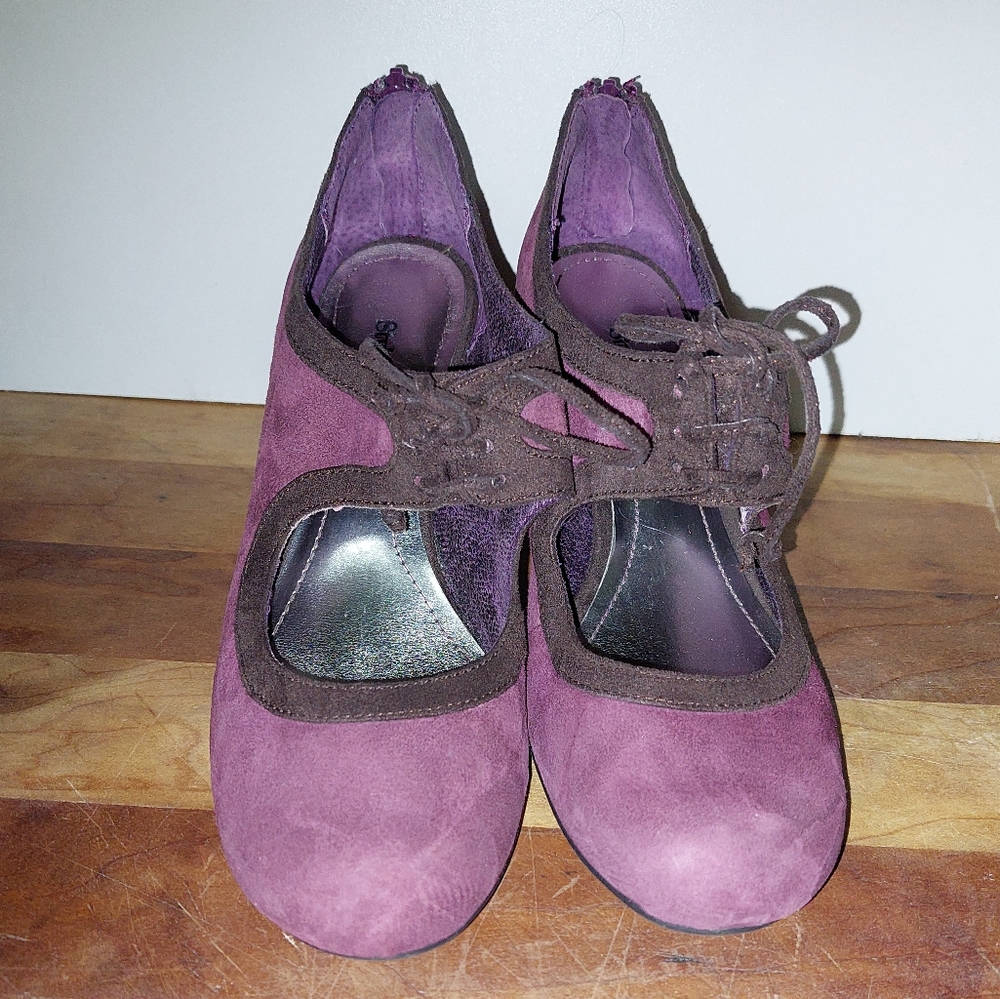 Style & Co Purple Vintage heels